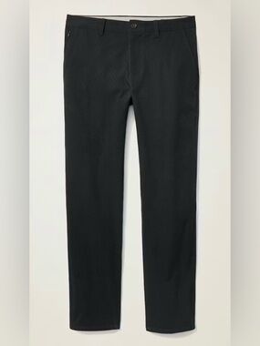 NWT Men’s Bonobos Stretch Washed Chino 2.0 Pants. Color: Black Size: 40x34 Slim